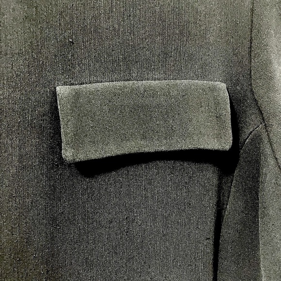 ⭐️2/$30⭐️ Jones New York classic black button-down short sleeve shirt, sz 14 - Picture 5 of 6